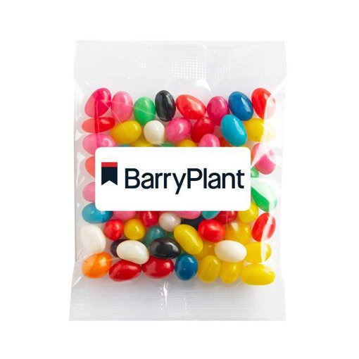 Barry Plant - 50g Mini mixed coloured jellybeans $0.90 per bag 
