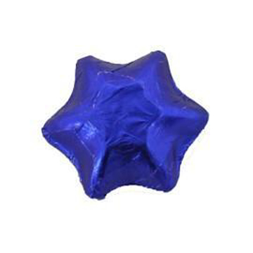 Dark Blue Foiled Stars in 500g Bag