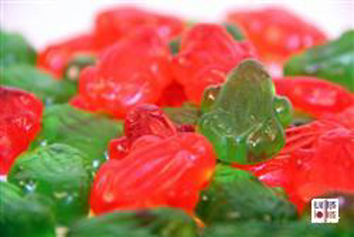 Gummy Frogs in 1kg bag