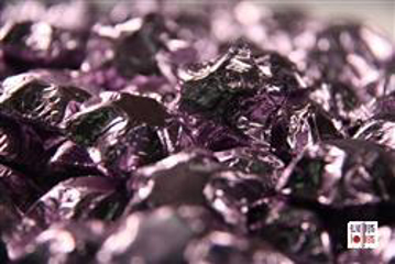 Lilac Foiled Stars in 500g Bag