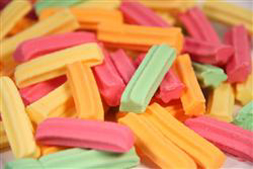 Mini Fruit Sticks in 500g bag