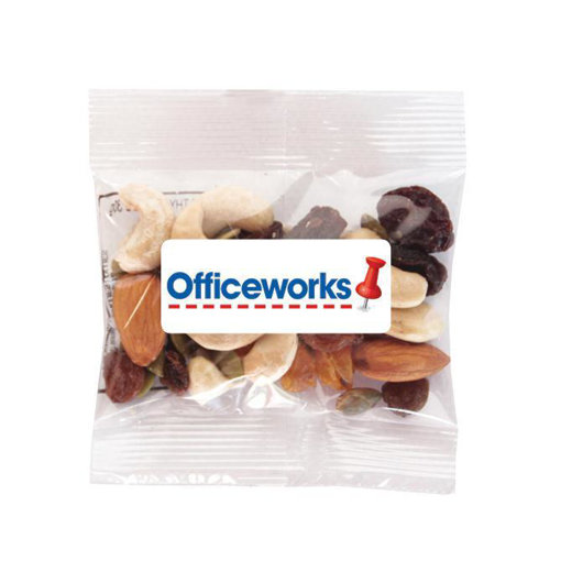 Officeworks - 30g Healthy Nibble Mix $1.40 per bag 
