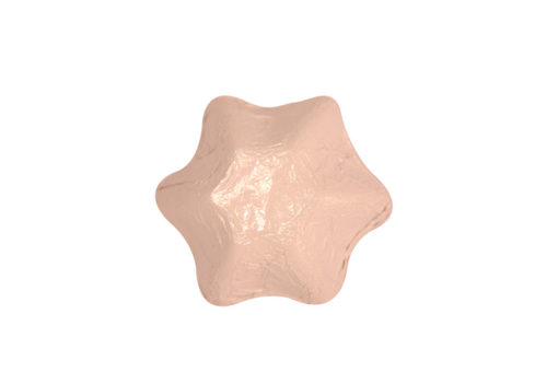 Picture of White Foiled Stars in 500g Bag