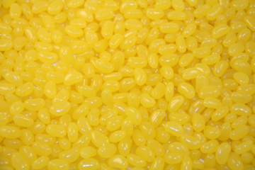 Picture of Yellow Jelly Beans Mini in 12kg carton