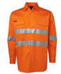 Picture of HI VIS L/S (D+N) 150G WORK SHIRT